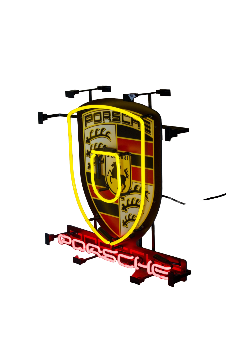 Enseigne Porsche LED