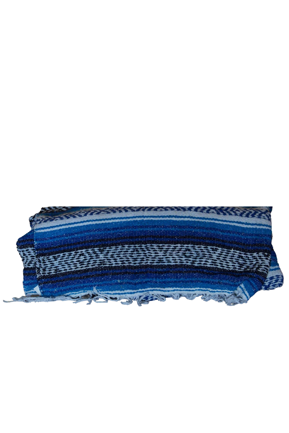 Couverture mexicaine bleue